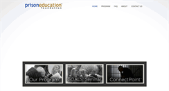 Desktop Screenshot of prisonedu.org